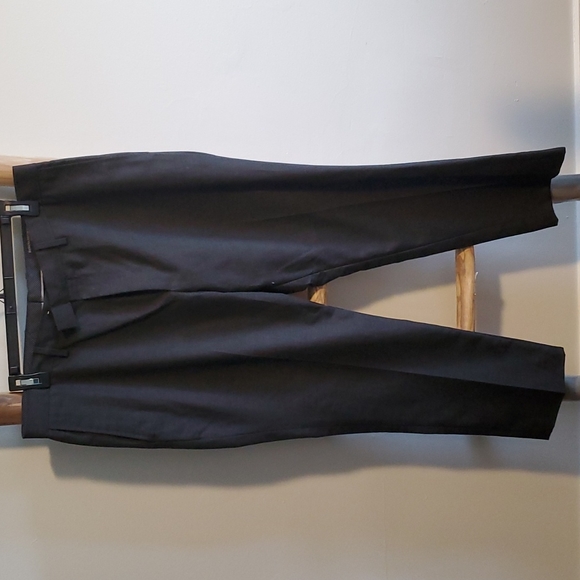 Dark Grey Slim Fit Banana Republic Dress Pants - Picture 1 of 6